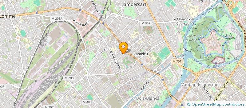 localisation de l'entreprise MONSIEUR ANTHONY BOUTON à LILLE