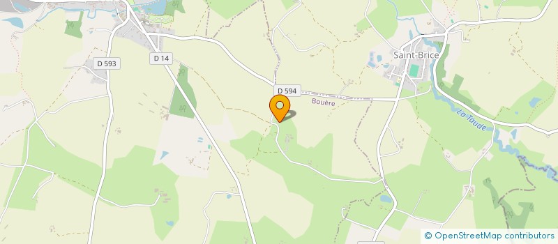 localisation de l'entreprise MONSIEUR ANTHONY BOUTTIER  SAINT-LOUP-DU-DORAT