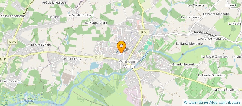 localisation de l'entreprise MONSIEUR ANTHONY BRACHET  PONT-SAINT-MARTIN