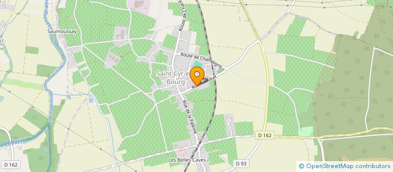 localisation de l'entreprise MONSIEUR ANTHONY BRANCHU  COURCHAMPS