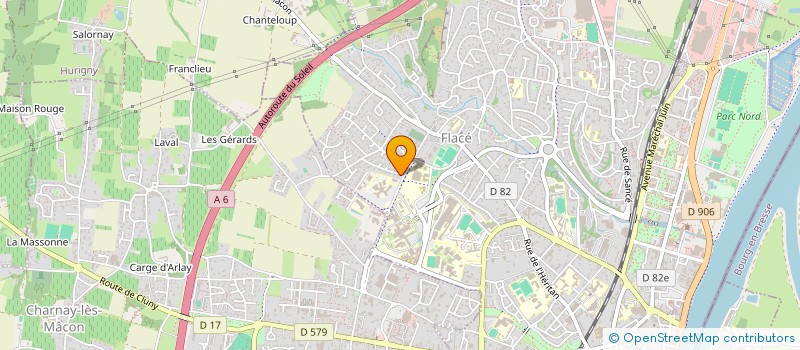 localisation de l'entreprise MONSIEUR ANTHONY BRANDAO à MACON