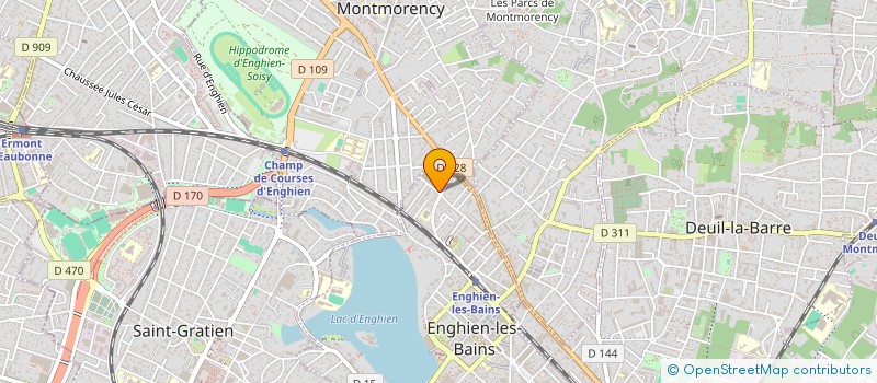 localisation de l'entreprise MONSIEUR ANTHONY BREDA  ENGHIEN-LES-BAINS