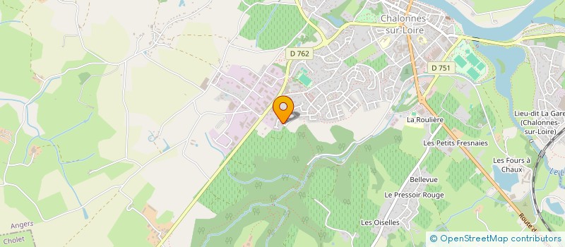 localisation de l'entreprise MONSIEUR ANTHONY BREHERET  CHALONNES-SUR-LOIRE