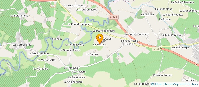 localisation de l'entreprise MONSIEUR ANTHONY BRETAUDEAU à SEVREMOINE