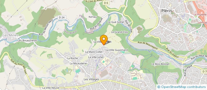 localisation de l'entreprise MONSIEUR ANTHONY BRETON à SAINT-BRIEUC