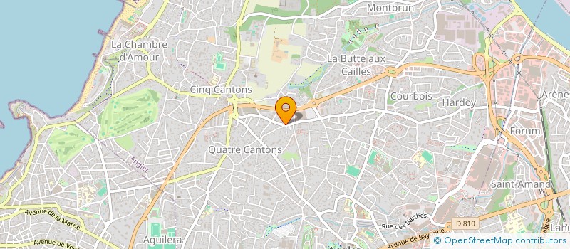 localisation de l'entreprise MONSIEUR ANTHONY BREUNEVAL  ANGLET