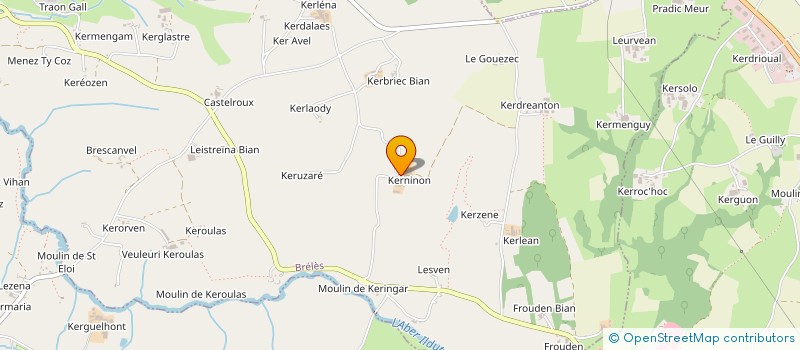 localisation de l'entreprise MONSIEUR ANTHONY BRIANT  BRELES