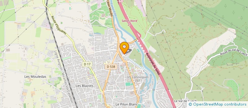 localisation de l'entreprise MONSIEUR ANTHONY BRIAS  SALON-DE-PROVENCE