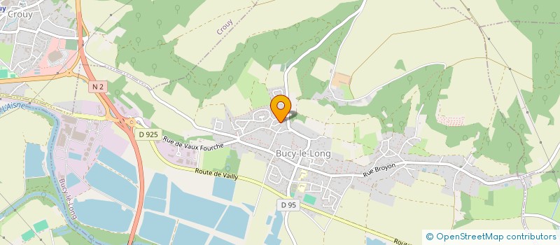 localisation de l'entreprise MONSIEUR ANTHONY BRIAS SOLER  BUCY-LE-LONG