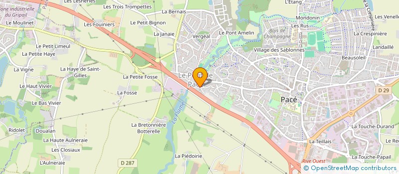localisation de l'entreprise MONSIEUR ANTHONY BRICHON à PACE