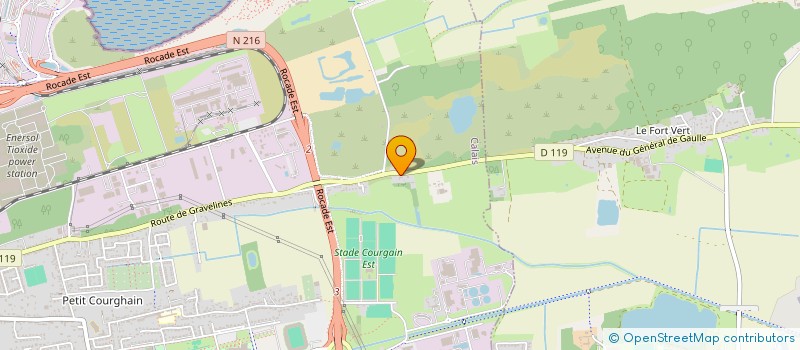 localisation de l'entreprise MONSIEUR ANTHONY BRINGUIER  CALAIS