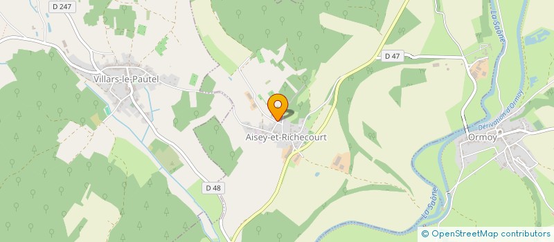 localisation de l'entreprise MONSIEUR ANTHONY BRISEBARD  AISEY-ET-RICHECOURT