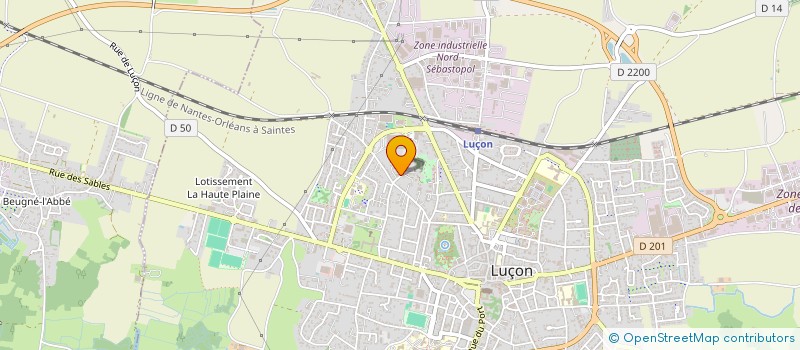 localisation de l'entreprise MONSIEUR ANTHONY BRISSON à LUCON