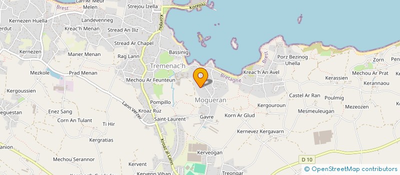 localisation de l'entreprise MONSIEUR ANTHONY BRITEAU à PLOUGUERNEAU