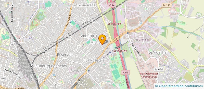 localisation de l'entreprise MONSIEUR ANTHONY BROUILLER à TOULOUSE