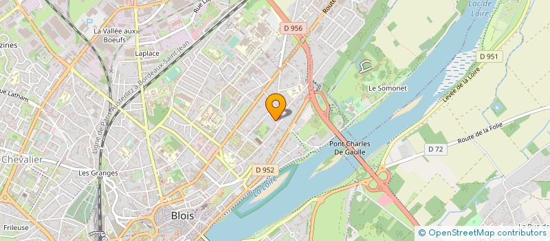 localisation de l'entreprise MONSIEUR ANTHONY BROWN  BLOIS