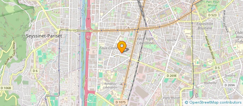 localisation de l'entreprise MONSIEUR ANTHONY BRULARD à GRENOBLE