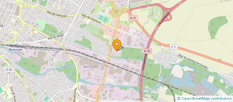 localisation de l'entreprise MONSIEUR ANTHONY BRUN  LE BEZ