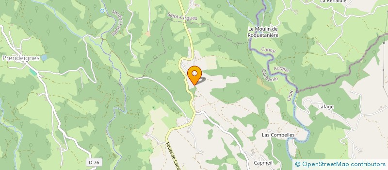 localisation de l'entreprise MONSIEUR ANTHONY BRUN  LINAC