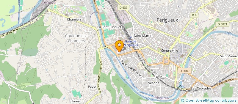 localisation de l'entreprise MONSIEUR ANTHONY BRUT  PERIGUEUX