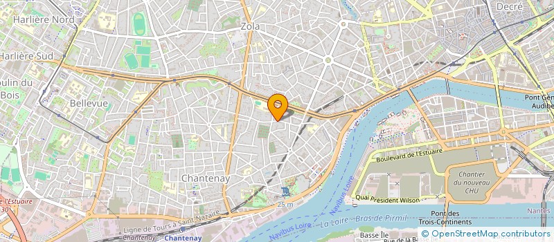 localisation de l'entreprise MONSIEUR ANTHONY BRUTILLOT  NANTES