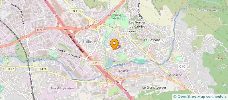 localisation de l'entreprise MONSIEUR ANTHONY BUGGIANI à VITROLLES