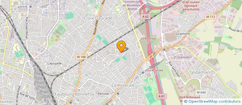 localisation de l'entreprise MONSIEUR ANTHONY BUISSON à TOULOUSE