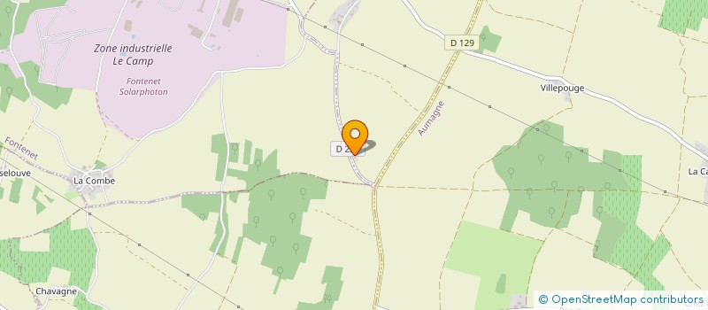 localisation de l'entreprise MONSIEUR ANTHONY BUNEL  VARAIZE