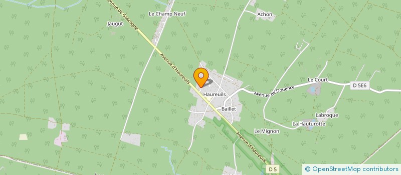 localisation de l'entreprise MONSIEUR ANTHONY BURNET-MERLIN  LE BARP