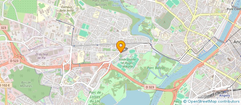localisation de l'entreprise MONSIEUR ANTHONY BURTIN à ANGERS
