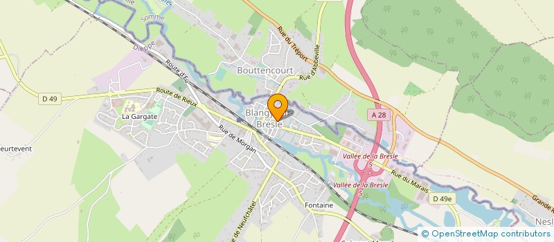 localisation de l'entreprise MONSIEUR ANTHONY BUSCOT  PERONNE