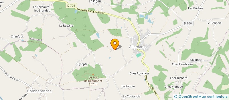 localisation de l'entreprise MONSIEUR ANTHONY BUTT  ALLEMANS