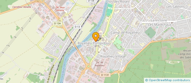 localisation de l'entreprise MONSIEUR ANTHONY BUVRY  COMPIEGNE