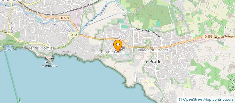 localisation de l'entreprise MONSIEUR ANTHONY CABOT à SERRIERA