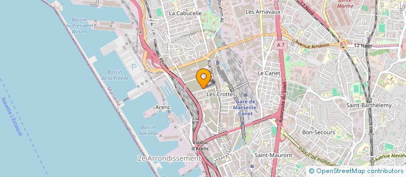 localisation de l'entreprise MONSIEUR ANTHONY CABRAL à MARSEILLE