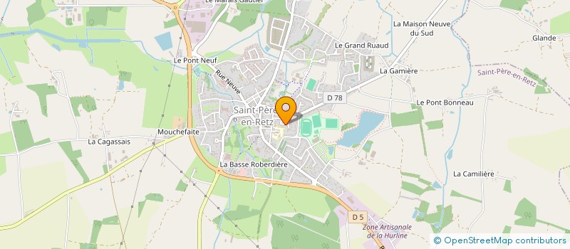 localisation de l'entreprise MONSIEUR ANTHONY CAILLERE  CHAUMES-EN-RETZ