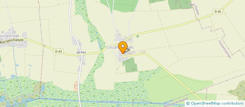 localisation de l'entreprise MONSIEUR ANTHONY CAIN  COIZARD-JOCHES