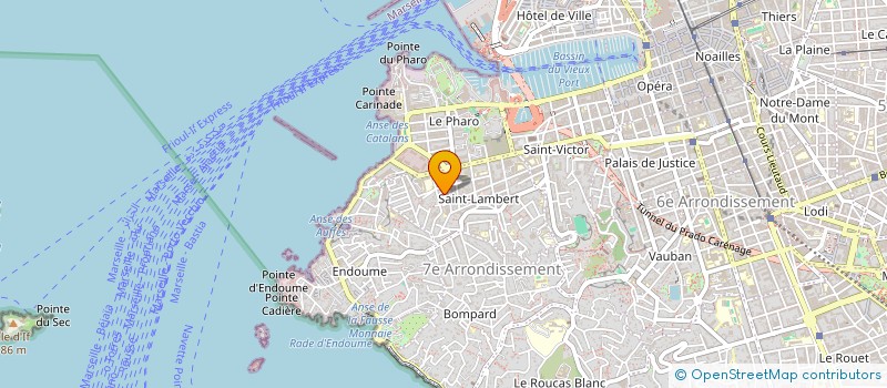 localisation de l'entreprise MONSIEUR ANTHONY CALVIGNAC à MARSEILLE