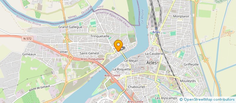 localisation de l'entreprise MONSIEUR ANTHONY CAMMILLI à ARLES
