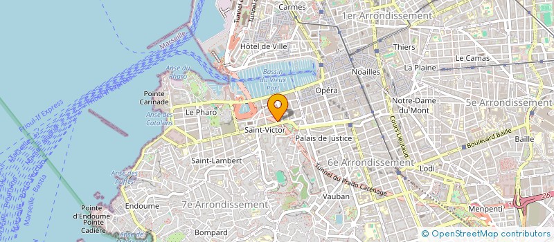 localisation de l'entreprise MONSIEUR ANTHONY CAMPANA à MARSEILLE