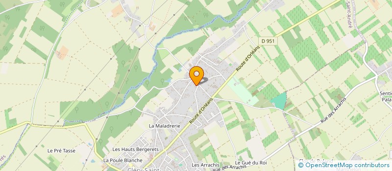 localisation de l'entreprise MONSIEUR ANTHONY CANDOLFI à CLERY-SAINT-ANDRE