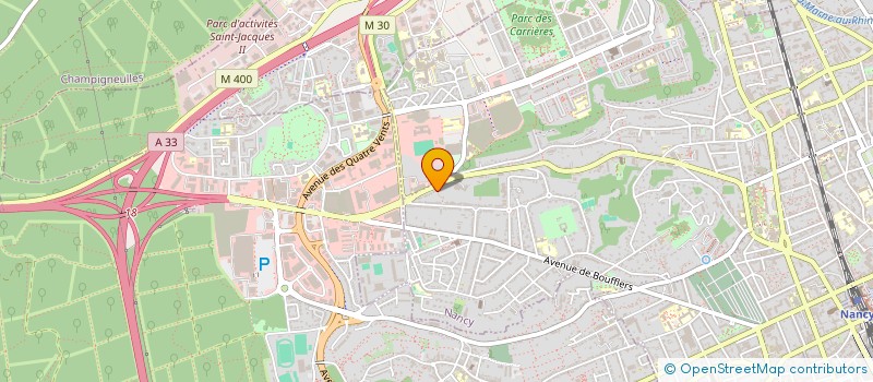 localisation de l'entreprise MONSIEUR ANTHONY CANEDO  NANCY