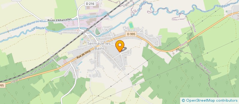 localisation de l'entreprise MONSIEUR ANTHONY CANIPELLE  SERMAIZE-LES-BAINS