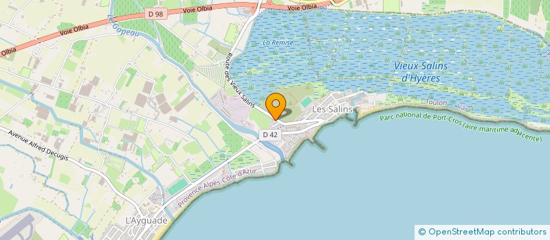 localisation de l'entreprise MONSIEUR ANTHONY CANNEDDU  HYERES