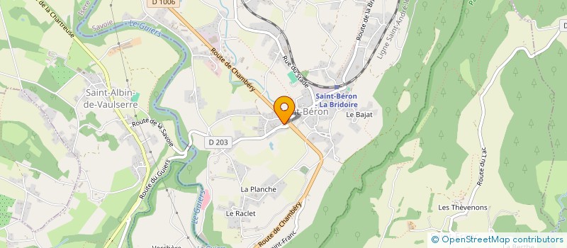 localisation de l'entreprise MONSIEUR ANTHONY CANTALUPI  SAINT-BERON