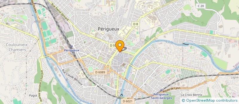 localisation de l'entreprise MONSIEUR ANTHONY CAPELEAUD  PERIGUEUX