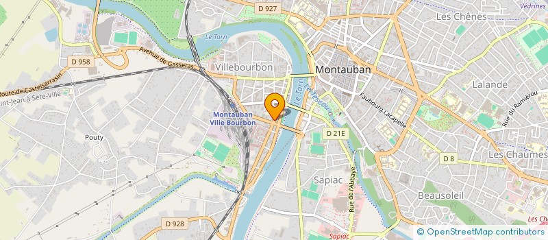 localisation de l'entreprise MONSIEUR ANTHONY CAPELLOT  MONTAUBAN