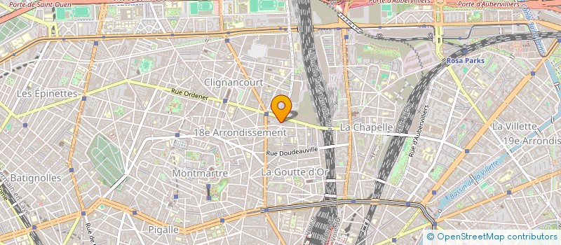 localisation de l'entreprise MONSIEUR ANTHONY CAPRA  PARIS