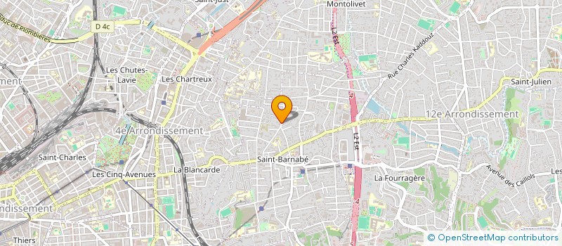 localisation de l'entreprise MONSIEUR ANTHONY CAPUANO à MARSEILLE