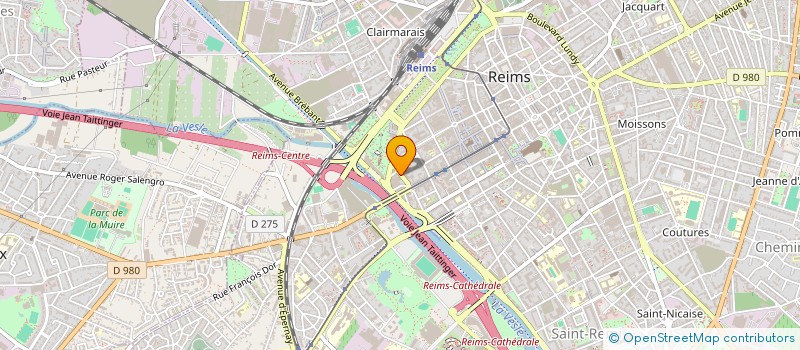 localisation de l'entreprise MONSIEUR ANTHONY CARDOSO  REIMS